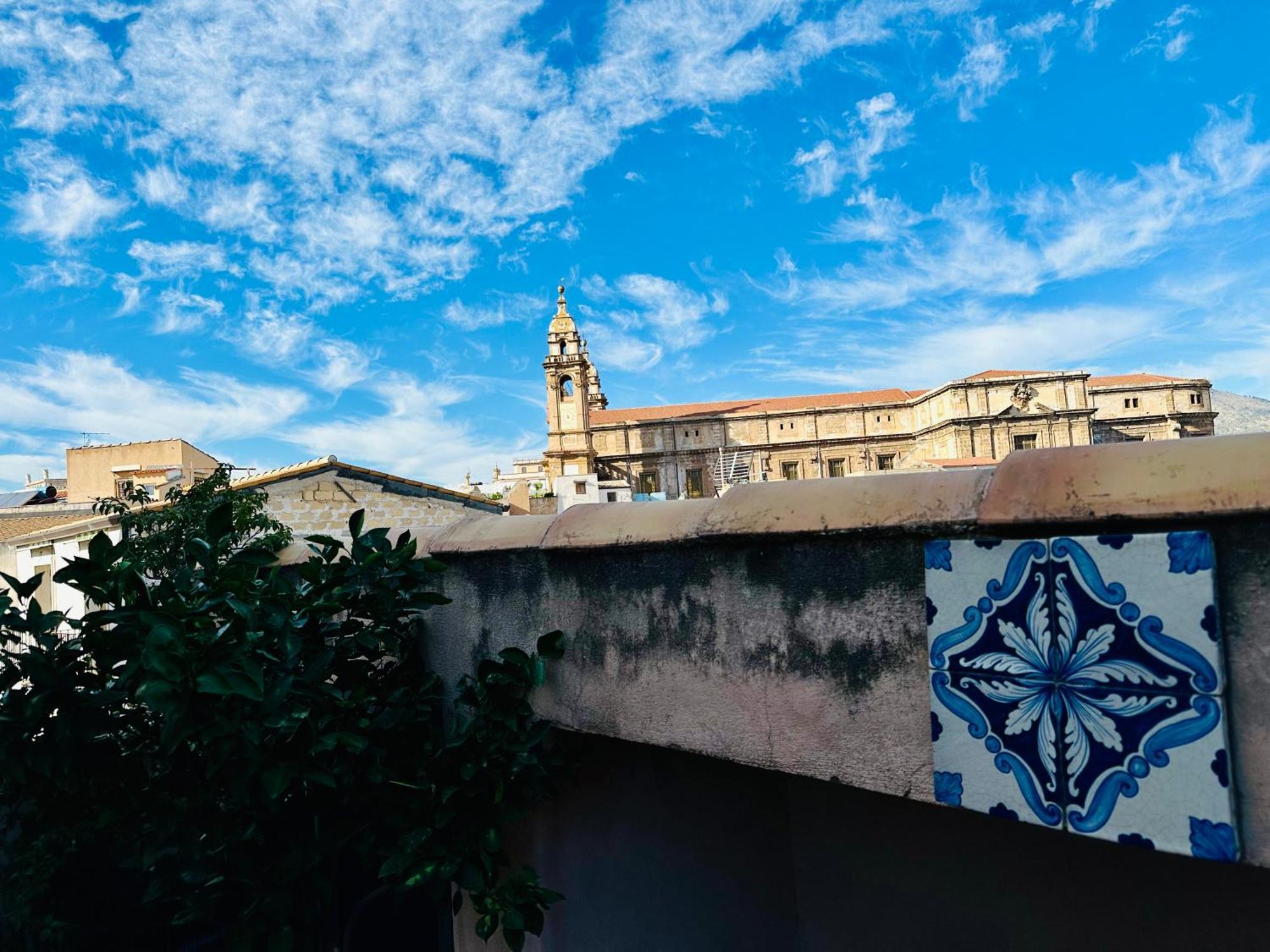Apartamento Terrazza Rosa Bianca Palermo Exterior foto